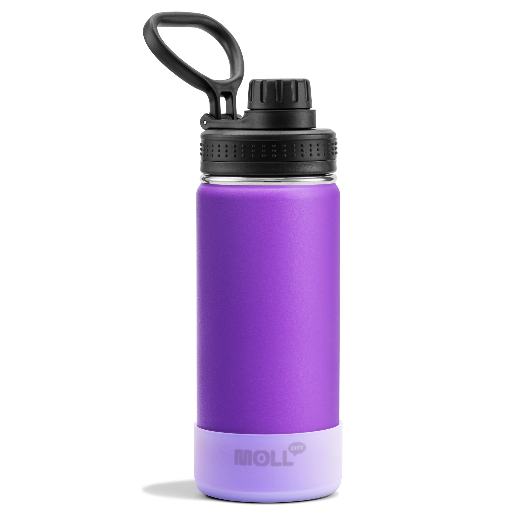 Water Bottle with Spout Lid-16 oz