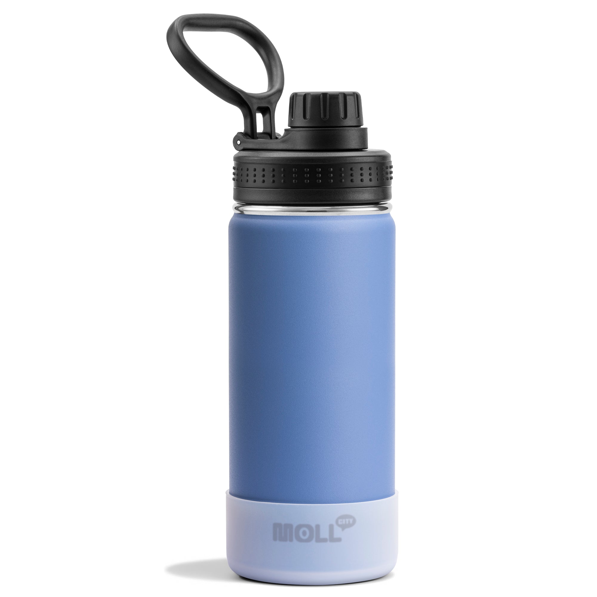 Water Bottle with Spout Lid-16 oz